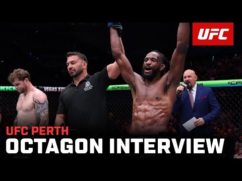 Neil Magny Octagon Interview | UFC Perth