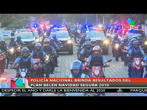 Policía Nacional brinda resultados del plan Belén Navidad Segura 2019