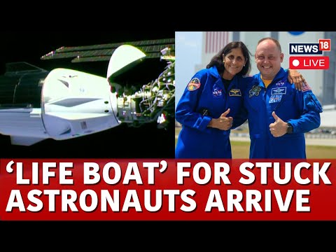 SpaceX Rescue Mission | Sunita Williams & Butch Wilmore In Space | SpaceX Live | ISS Live | N18G