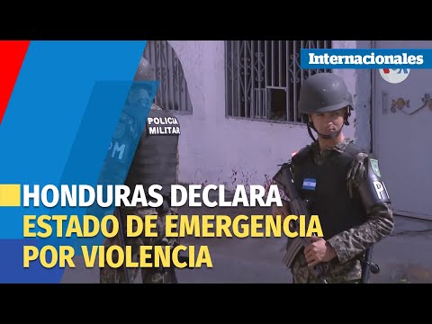 Estado de emergencia por aumento de violencia en Honduras