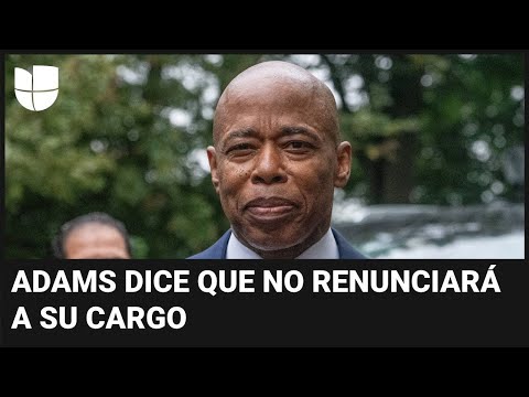 Alcalde de Nueva York dice que no renunciará pese a los cargos federales en su contra: Me defenderé