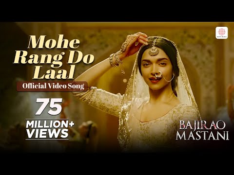 Mohe Rang Do Laal - Official Video Song | Deepika Padukone | Bajirao Mastani | Shreya Ghoshal