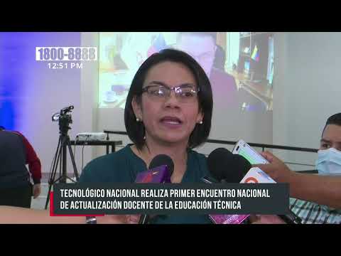 Capacitan a docentes de educación técnica en Nicaragua