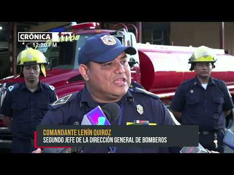 Bomberos desplazan camiones de emergencias para Totogalpa, Madriz - Nicaragua