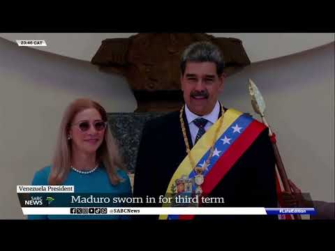 Venezuelan President Nicolas Maduro sworn in for third term