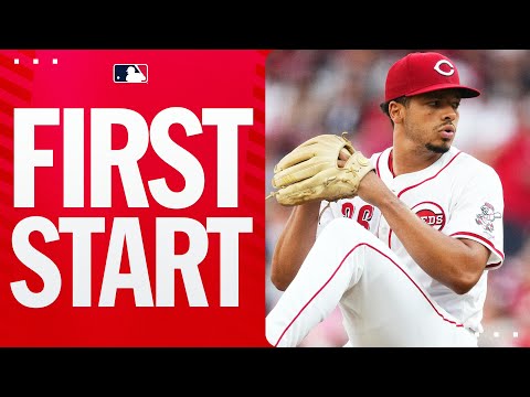 HISTORIC DEBUT! Chase Burns struck out the first 5 batters he faced & 8 total in his MLB debut!