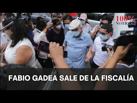 ?#LoÚltimo | Fabio Gadea sale de la fiscalía tras entrevista en caso de lavado de dinero