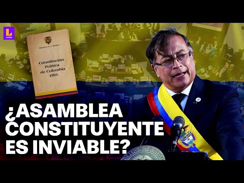 Petro genera polémica al proponer Asamblea Constituyente en Colombia: ¿Qué dicen los expertos?