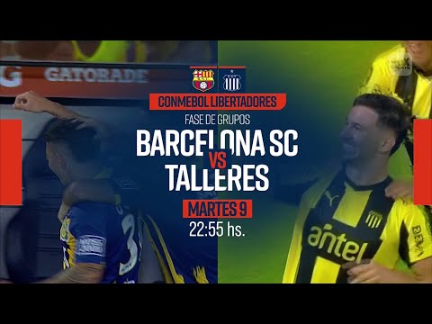 Barcelona SC VS. Talleres - Copa CONMEBOL Libertadores 2024 - Fase de Grupos - FOX Sports PROMO