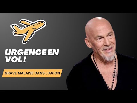 Florent Pagny victime d'un Grave malaise en avion !