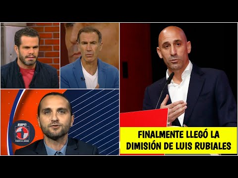 BOMBAZO Renunció Luis Rubiales a la presidencia de la Federación Española de Futbol | Fuera de Juego
