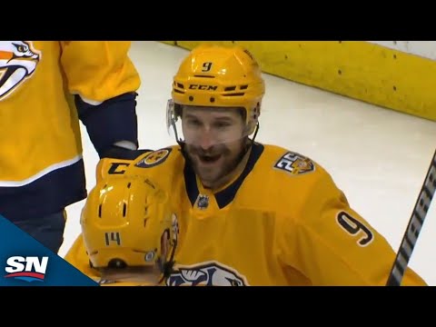 Gustav Nyquists Beautiful Backhand Feed Sets Up Filip Forsberg