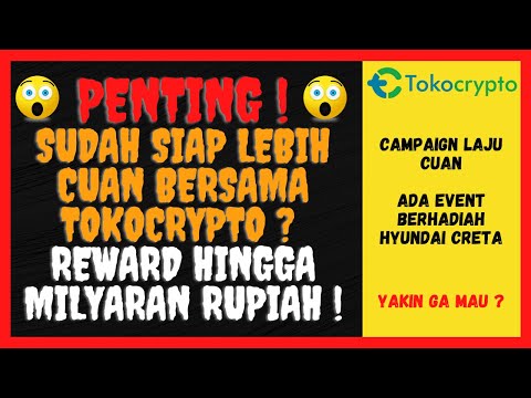 🪙JANGAN SAMPAI KETINGGALAN EVENT BESAR DARI TOKOCRYPTO YANG SATU INI !