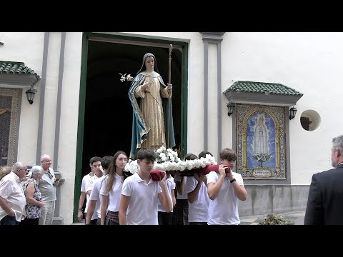 Procesión de la imagen de Beatriz de Silva por su canonización