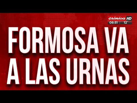 Elecciones 2023: minuto a minuto de los comicios en Formosa y Córdoba
