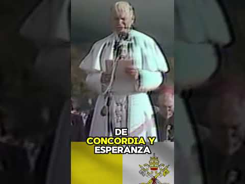 |? SAN JUAN PABLO II saluda a COSTA RICA #sanjuanpabloii #juanpabloii #papa