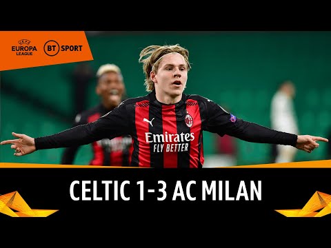 Celtic v AC Milan (1-3) | Europa League Highlights