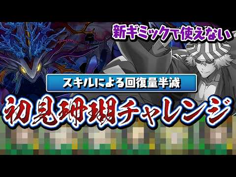 新ギミックで最強編成が潰された珊瑚チャレンジ初見プレイ【パズドラ】