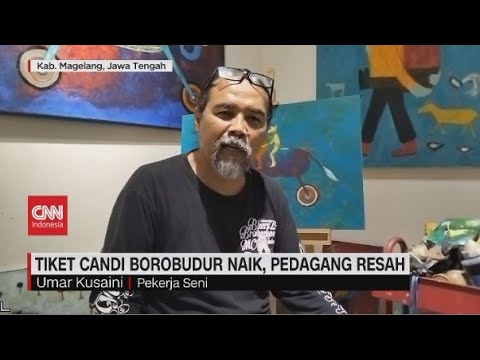 🔴Tiket Candi Borobudur Naik, Pedagang Resah
