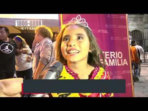 Granada realiza la elección de la «Niña Milavfita 2022» - Nicaragua
