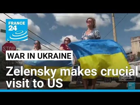 Zelensky in US to explain war plan to Biden, Harris, Trump • FRANCE 24 English