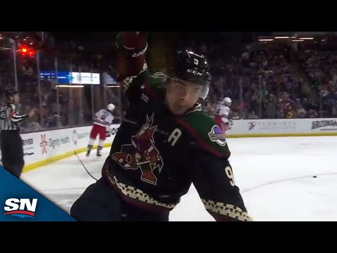 Clayton Keller Shows Off Silky Mitts With Slick Goal