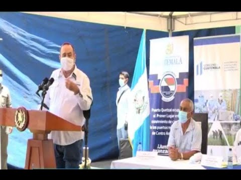 Presidente Giammattei ofrece asistencia económica a industria pesquera del pacífico guatemalteco