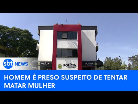 Homem é preso após tentar matar ex mulher na zona sul de São Paulo | #SBTNewsnaTV (05/04/24)