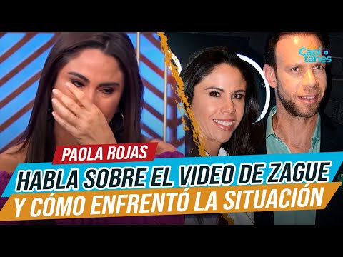 Paola Rojas habla sobre el video de Zague y cómo enfrentó la dramática situación