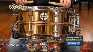 Dunnett Classic 6.5x14 Gergo Borlai 2N Bronze Snare Drum - Quick n' Dirty