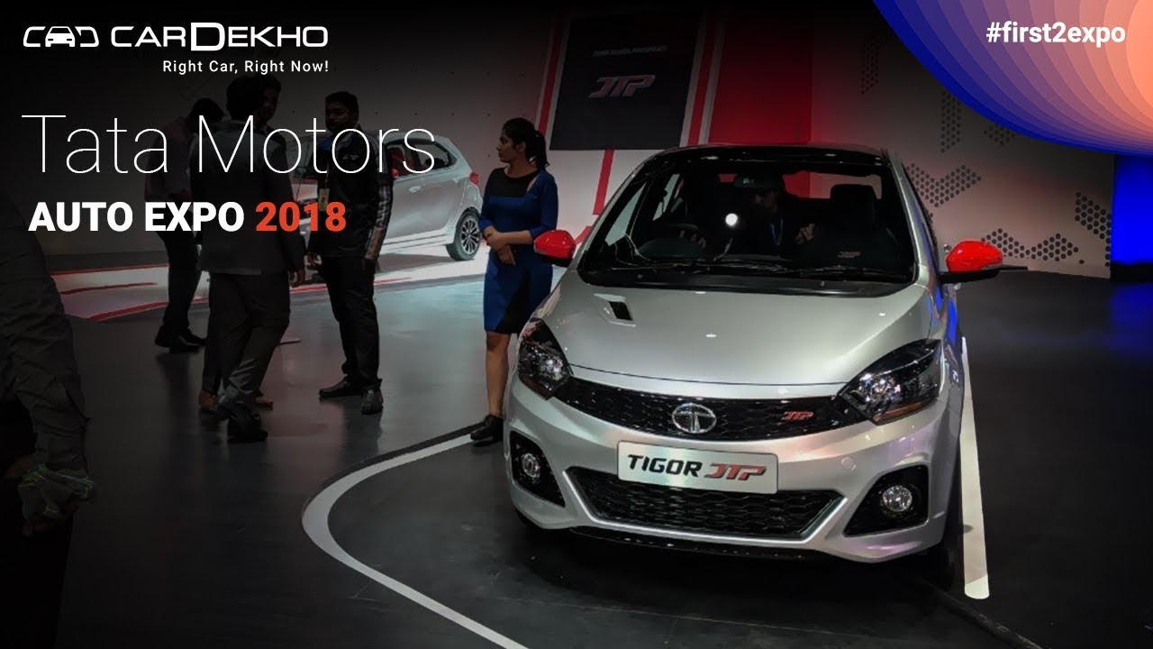 Tata Motors at Auto Expo 2018 | #First2Expo | Tigor JTP, Tiago JTP, H5X