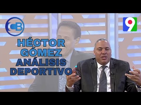 Héctor Gómez realiza análisis deportivo con Carlos Batista | Con Los Famosos