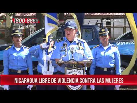 Policía reapertura Comisaría de la Mujer en el Distrito VI de Managua - Nicaragua