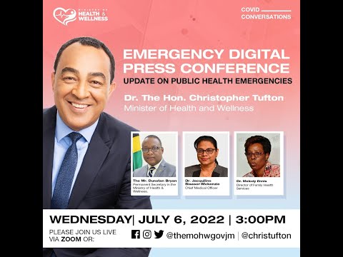 COVID Conversations | Emergency Press Conference | Public Health Emergencies Update - July 6, 2022