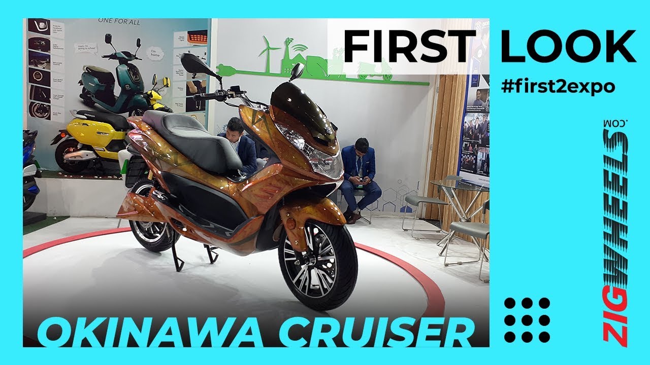 Okinawa Cruiser Electric Maxi-scooter Walkaround | Auto Expo 2020