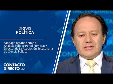 Entrevista con Santiago Basabe, analista político | Contacto Directo | Ecuavisa