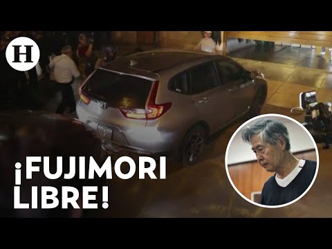 ¡Alberto Fujimori libre! Así fue como el expresidente de Perú abandonó la prisión tras indulto