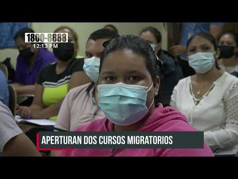 Migración y Extranjería de Nicaragua abrió dos cursos de preparación para oficiales