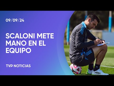 La Selección Argentina se prepara para enfrentar a Colombia