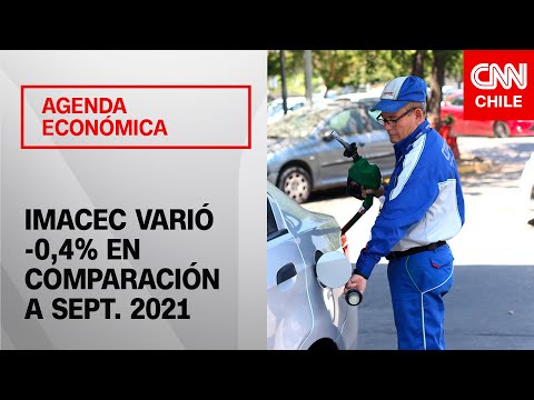 Imacec de septiembre presentó variación de -0,4% | Agenda Econo?mica