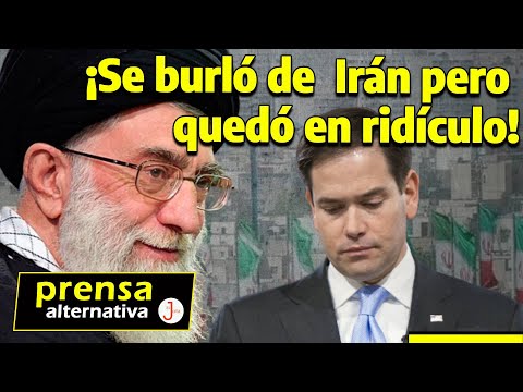Marco Rubio se enganchó en tren del ataque a Irán