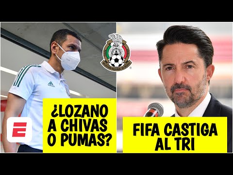 MÉXICO Jaime Lozano SE VA del Tri. ¿Al GUADALAJARA La FMF espera el CASTIGO de la FIFA