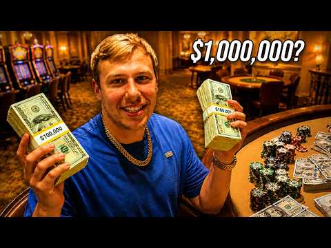 My CRAZIEST $1,000,000 Blackjack Session EVER!