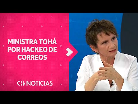 Ministra Tohá por hackeo a correos del Estado Mayor Conjunto: “Hay una responsabilidad de mando”