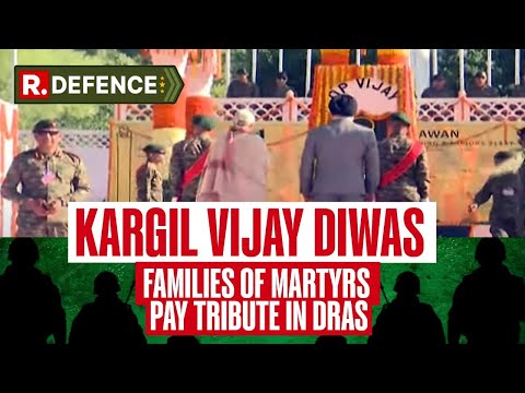 Kargil Vijay Diwas: Families Of War Heroes And Martyrs Pay Tribute At Kargil War Memorial In Dras