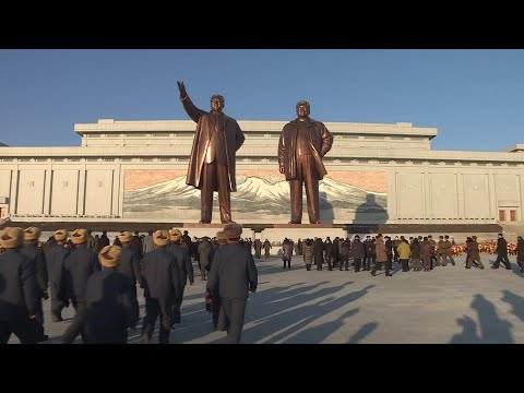 North Korea commemorates 9th anniversary of Kim Jong Il's death | AFP