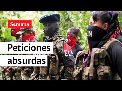 Insólitas exigencias del ELN para cumplir con el cese al fuego | Semana Noticias