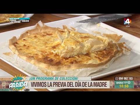 Vamo Arriba - Receta de tarta de peras y queso