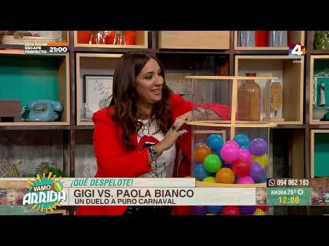 Vamo Arriba - ¡Qué despelote! Paola Bianco vs. Gigi