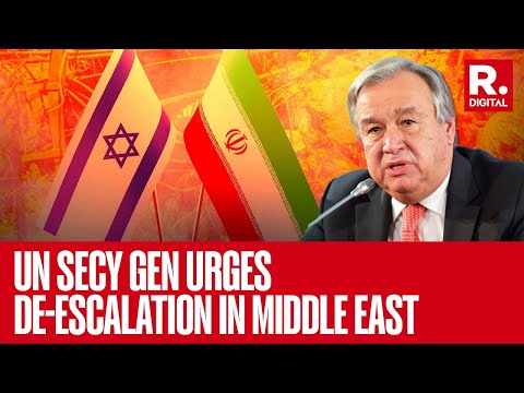 Middle East On The Brink After Iran’s Attack On Israel, UN Secretary-General Calls For De-escalation